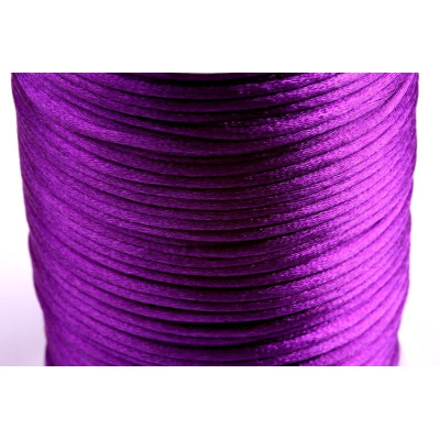 Satin cord 2 mm N. 64 Violet