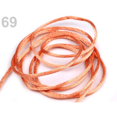 Satin cord 2 mm N. 69 Copper