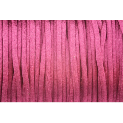 Cordoncino di raso 2 mm N. 81 Rosa