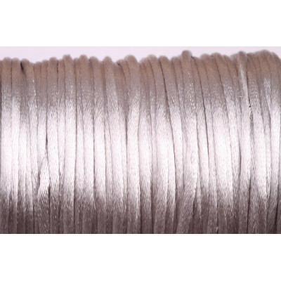 Satinschnur 2 mm N. 88 Grau