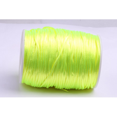 Satinschnur 2 mm N. 136 Gelb