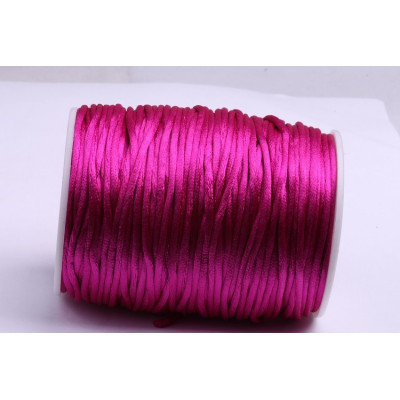 Satin cord 2 mm N. 139 Violet