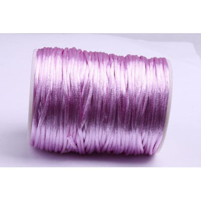 Cordon satiné 2 mm N. 140 Violet
