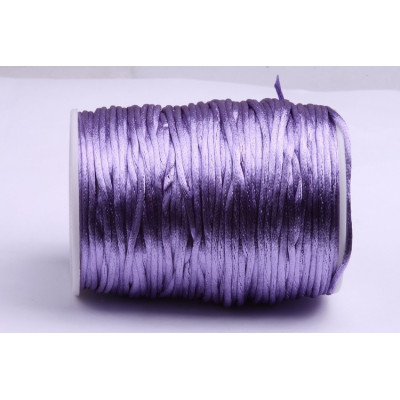 Cordoncino di raso 2 mm N. 142 Viola