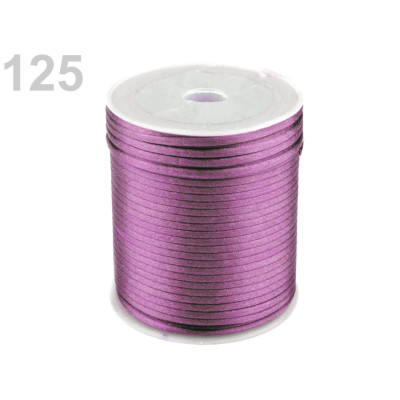 Satin cord 2 mm N. 150 Violet