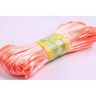 Satin cord 2 mm N. 158 Pink