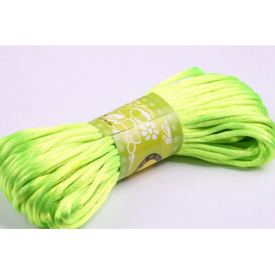 Satin cord 2 mm N. 168 Green