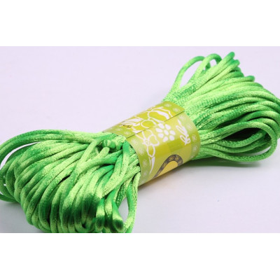 Satin cord 2 mm N. 169 Green