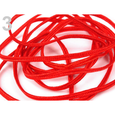 Soutache Braid 3 mm N. 3 Red