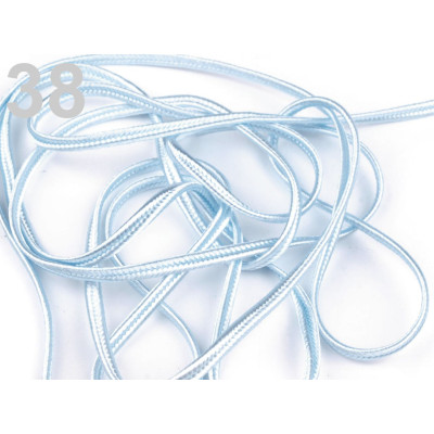 Soutache -Geflecht 3 mm N. 38 Hellblau