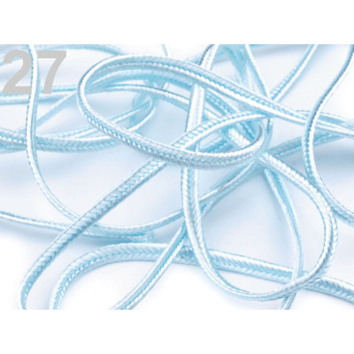 Soutache -Geflecht 3 mm N. 27 Hellblau