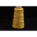 cordon ciré 0,6 mm N. 125 Jaune