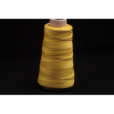 cordon ciré 0,6 mm N. 125 Jaune