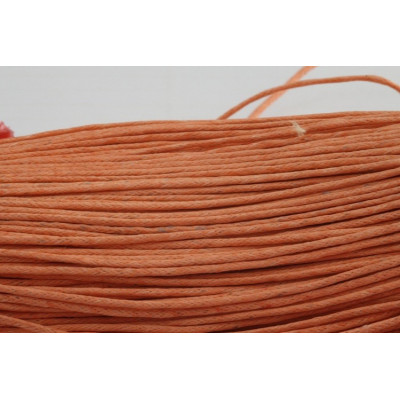 cordon ciré 1 mm N. 86 Marron