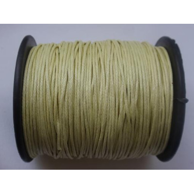 Wachste schnur 1 mm N. 44 Grün