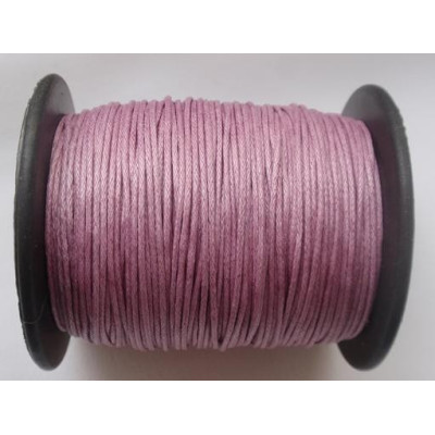 Waxed cord 1 mm N. 40 Brown