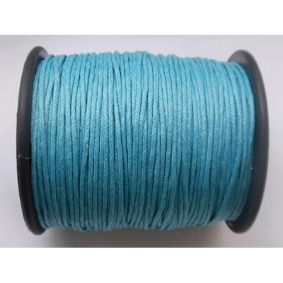Cordino cerato 1 mm N. 41 Azzurro