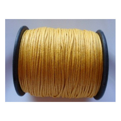 Cordino cerato 1 mm N. 54 Giallo