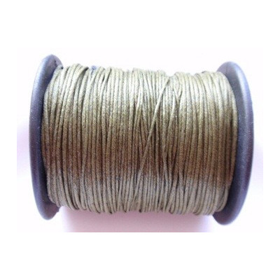 Wachste schnur 1 mm N. 58 Grün