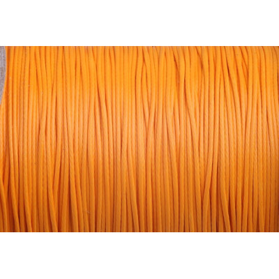 cordón encerado brillante 0,5 mm N. 159 Naranja