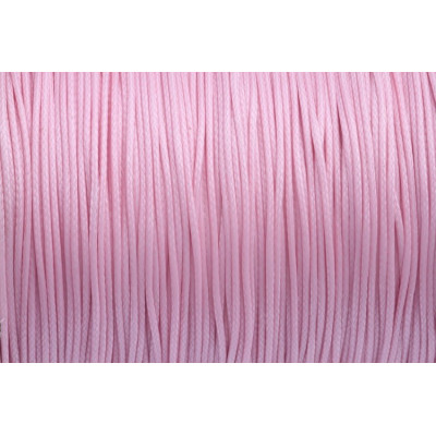 cordón encerado brillante 0,5 mm N. 160 Rosado