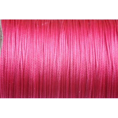 cordón encerado brillante 0,5 mm N. 162 Rosado