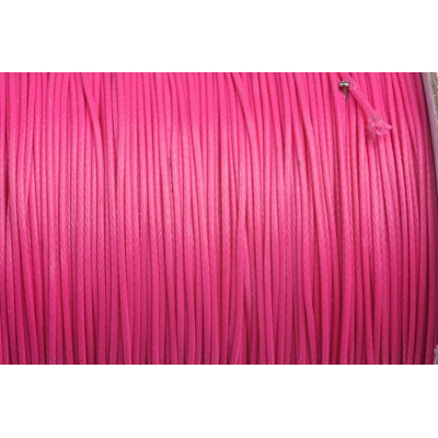 Glossy Waxed cord 0,5 mm N. 163 Pink