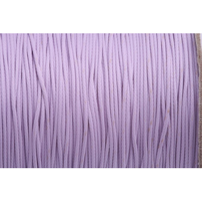 Cordino cerato lucido 0,5 mm N. 166 Viola