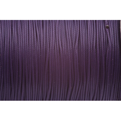 cordón encerado brillante 0,5 mm N. 169 Violeta