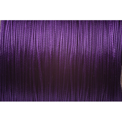 Glossy Waxed cord 0,5 mm N. 170 Violet