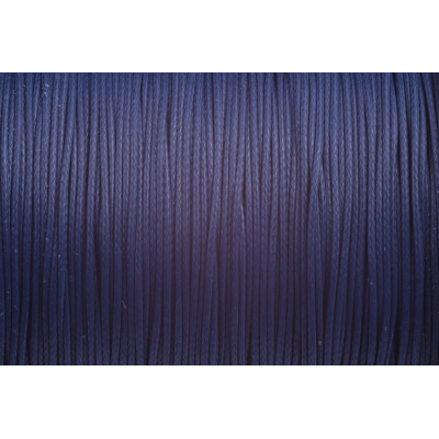 Glossy Waxed cord 0,5 mm N. 172 Blue