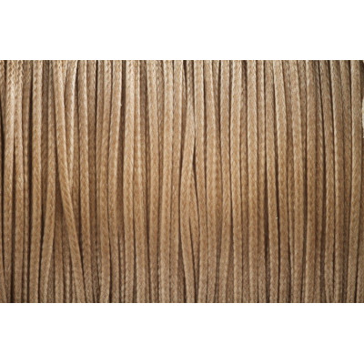 cordón encerado brillante 1 mm N. 106 Beige