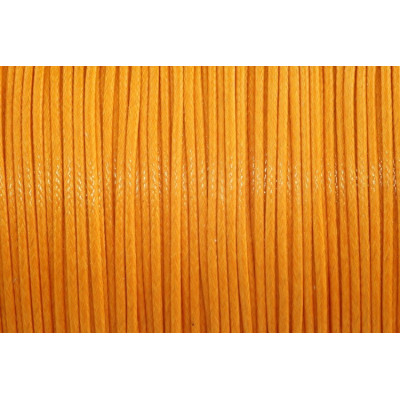 cordón encerado brillante 1 mm N. 112 Naranja