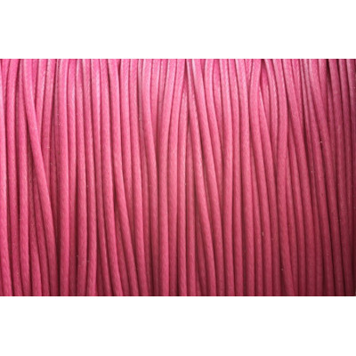 Cordino cerato lucido 1 mm N. 93 Rosa