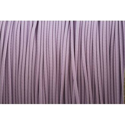 Glossy Waxed cord 1 mm N. 96 Violet