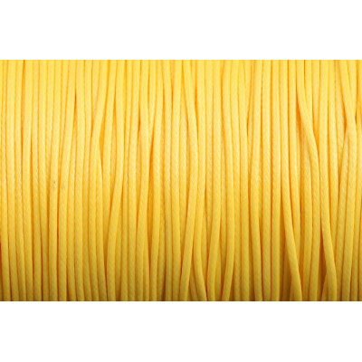 Cordino cerato lucido 1 mm N. 181 Giallo