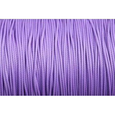 cordón encerado brillante 1 mm N. 188 Violeta