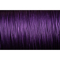 Cordon ciré brillant 1 mm N. 189 Violet