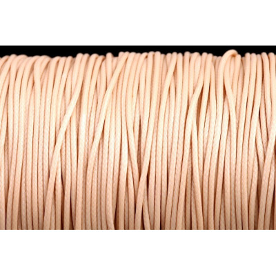 Cordon ciré brillant 1 mm N. 222 Beige