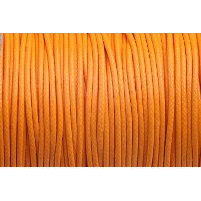 Glänzend Wachste schnur 1,5 mm N. 137 Orange