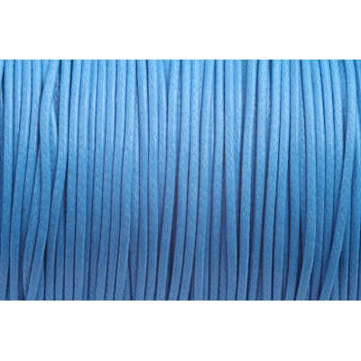 Glänzend Wachste schnur 1,5 mm N. 142 Blau