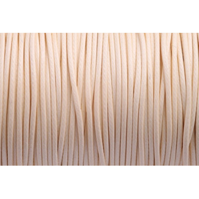 Glossy Waxed cord 1,5 mm N. 147 Beige