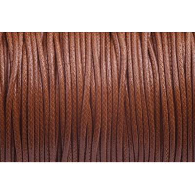 Glossy Waxed cord 1,5 mm N. 150 Brown