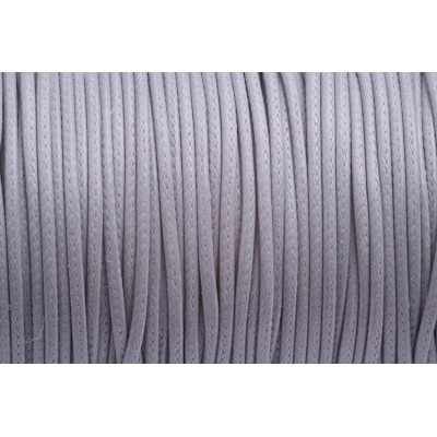 cordón encerado brillante 1,5 mm N. 153 Gris