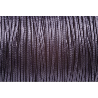Glossy Waxed cord 1,5 mm N. 154 Grey