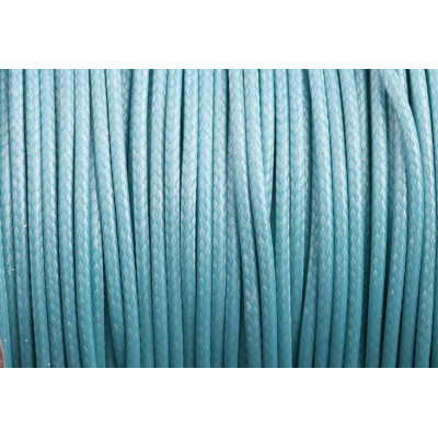 Glänzend Wachste schnur 1,5 mm N. 206 Hellblau