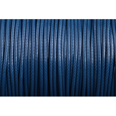 cordón encerado brillante 1,5 mm N. 208 Azul