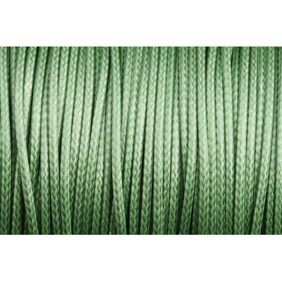 Cordon ciré brillant 1,5 mm N. 209 Vert