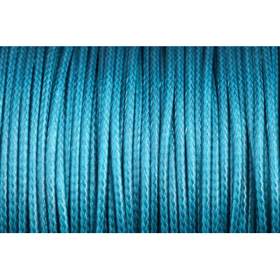 Glossy Waxed cord 1,5 mm N. 228 Blue
