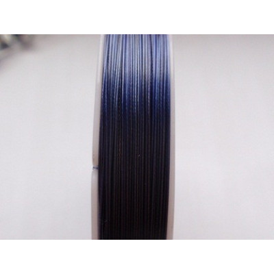 Cable de joyas 0,45 mm N. 28 Azul